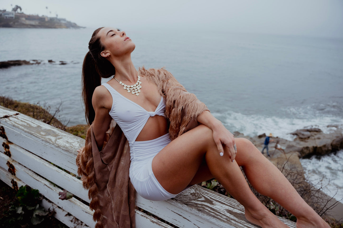 Golden Hour Fringe Kimono