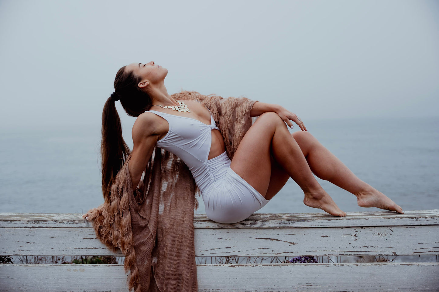 Golden Hour Fringe Kimono